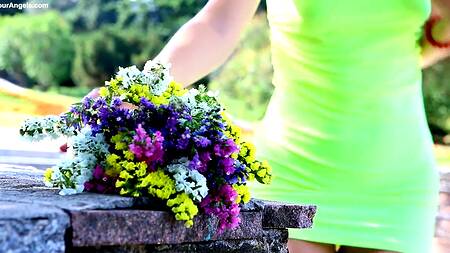 Сногсшибательная эротика с прекрасной молодой блондинкой