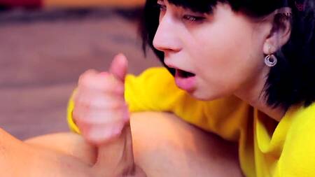 Запикапил и насладился сказочным оральным сексом с русской девушкой