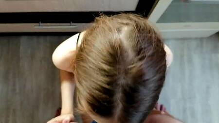 Русское порно от первого лица с красоткой в сексуальном белье