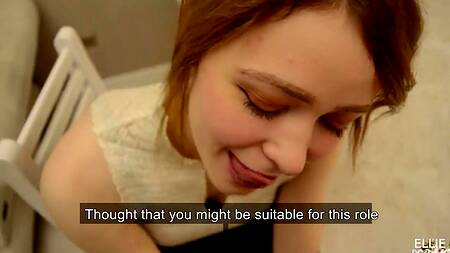 Рыжая бестия оргазмирует на члене мускулистого красавчика