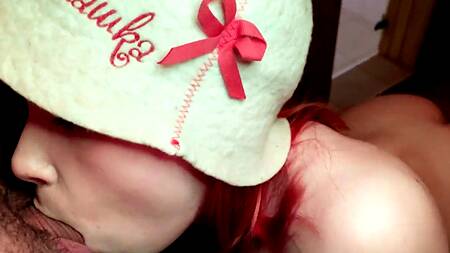 Мокрый секс в душе брата с рыжеволосой красивой сестричкой