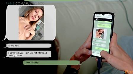 Русское порно от первого лица с ненасытной нимфоманкой Juli Alexxx