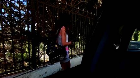 Горячие парни запикапили девку и дружно выебали нимфу в три члена