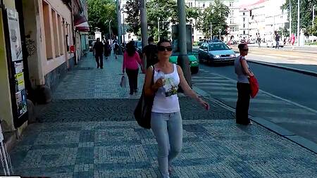 Запикапил красотку и страстно отодрал бестию на улице в парке