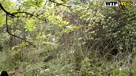 Познакомился с девушкой на остановке и неподалеку трахнул ее