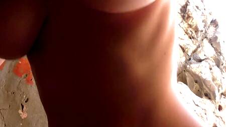 Жаркое русское порно на скалах с видом на море  красивой русской пары