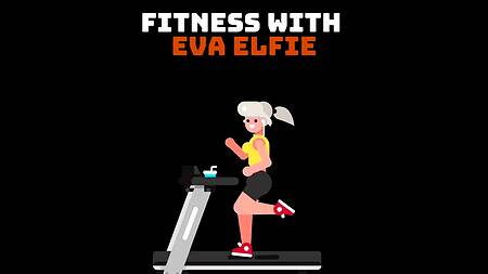 Секс-фитнес с любвеобильной русской молодой блондинкой Eva Elfie