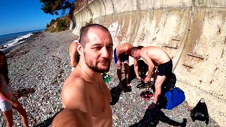 Русский гангбанг во все дырки! Два хуя в пизде это не предел!