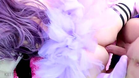 Сказочный анальный секс от первого лица с любительницей аниме