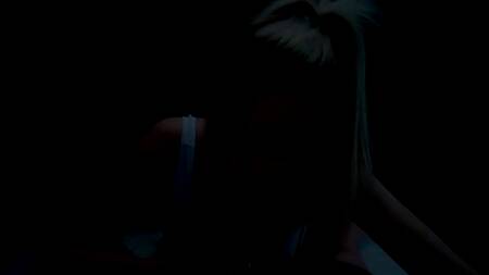 Голубоглазая блонда испытывает один за другим оргазм от первого лица