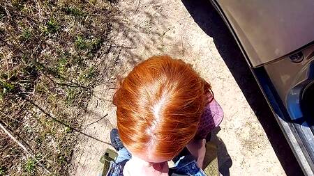 Предложил сучке подвести, а она сразу захотела на член