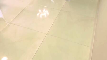 Вернулся домой и сразу ринулся драть худенькую брюнетку