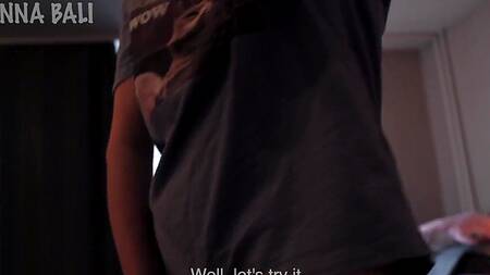 Сводная сестричка захотела пошалить с членом русского братишки