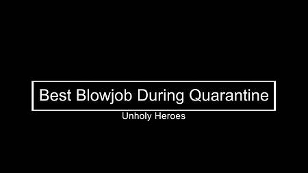 Заскучавшая малышка порадовала брата горловым минетом во время карантина