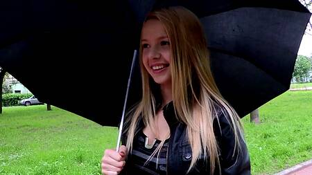 Фальшивый кастинг чтобы оттрахать русскую милашку с классной грудью