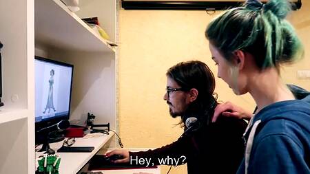 Развратная сестренка дает себя трахнуть задроту брату за домашку по физике