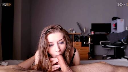 Русская чикуля хорошо поработала ротиком и заслужила нежный куни и до безумия приятный секс