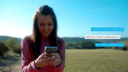 Эротический массаж от негра с большим членом