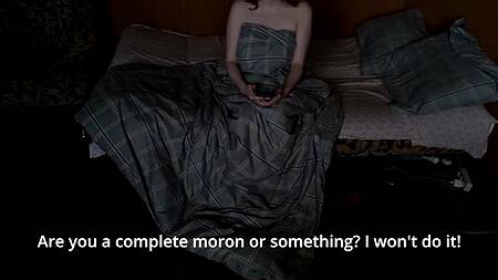 Братик разводит на секс сестру, обещая сохранить ее секрет о мастурбации