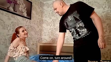 Накормил спермой замужнюю соседку после секса пока ее олень муж на работе