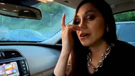 Пикапер устроил маленький порно кастинг московской телочке прямо в машине