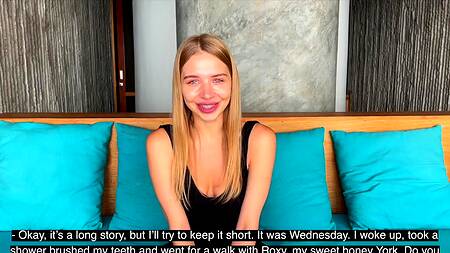 Сеанс терапии для молодой шлюшки закончился очередным сексом и сочным камшотом на лицо