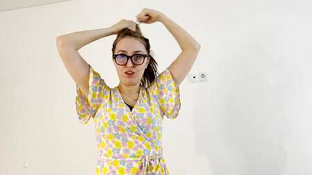 Пришлось оттрахать русскую маму с большой жопой раком из-за ее сочного минета