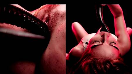 Реальный хентай с Jia Lissa, которую выебал монстр своими щупальцами