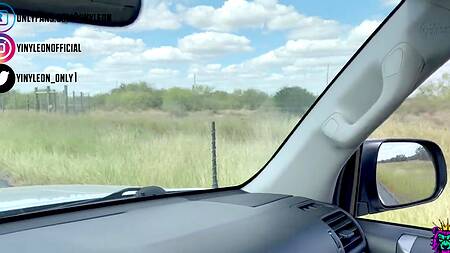 Сочная попутчица тряхнула огромной попкой на очень крепком хую в знак благодарности