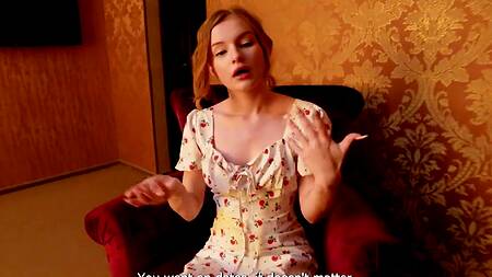 Камшотом расплатился с горячей блондинкой за сеанс психотерапии и классный секс