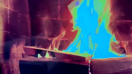 Новогоднее МЖМ на праздничном столе закончилось кремпаем в киску снегурочки