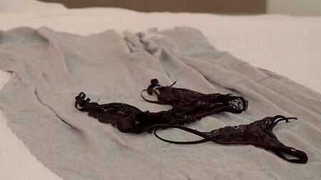 Красавица после душа отдается любимому в попку