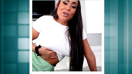 Жопастая милфа приходит к негру в гости, чтобы отдаться в жопу