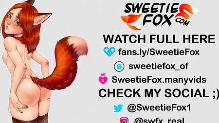 Черноволосая Sweetie Fox просится на член