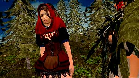 Расказ красной шапочки часть№1 (русская озвучка)