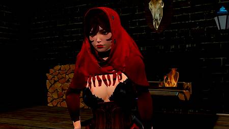 Расказ красной шапочки часть№1 (русская озвучка)