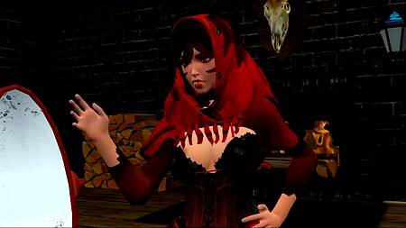 Расказ красной шапочки часть№1 (русская озвучка)