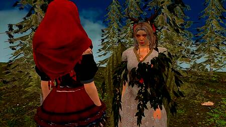 Расказ красной шапочки часть №2 (русская озвучка)