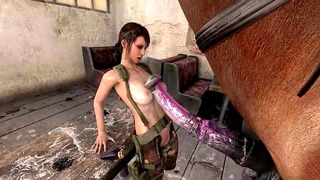 Жёстко разрывают рот и анус связанной брюнетки. Часть 5