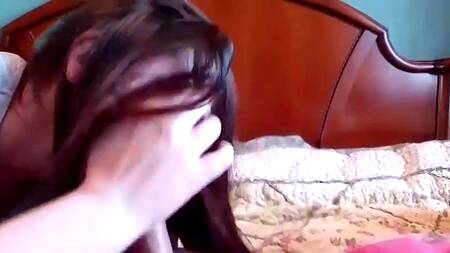 Студентка боится получить двойку, но всё равно трахается с парнем