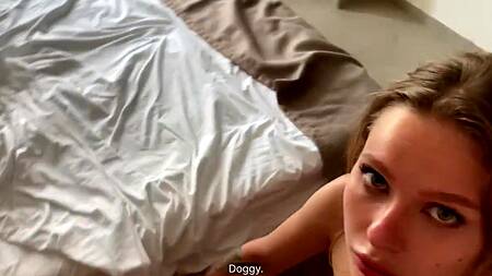 Снял номер в гостинице и трахнул подругу