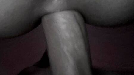 Анал со мной крупным планом