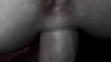 Анал со мной крупным планом