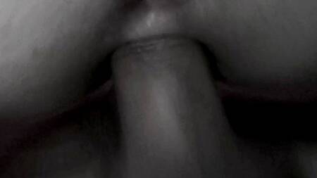 Анал со мной крупным планом