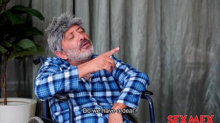 Встань и иди! Трахать молоденькую сиделку