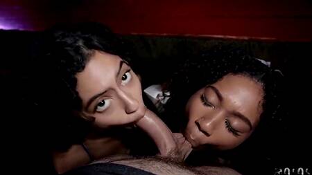 Невеста на девичнике занялась сексом с подругой и парнем