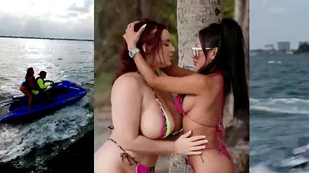 Сочная милфа на вечеринке занялась сексом с двумя полицейскими