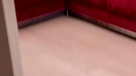 Сводная сестра подрочила киску и насладилась крепким хуем брата