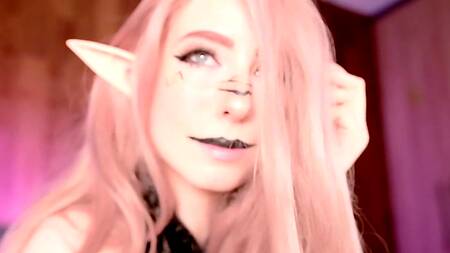 Красотка Molly RedWolf в образе эльфийки трахается с бойфрендом