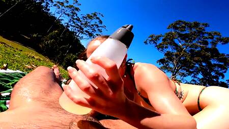 Поехали на пикник и занялись безумным анальным сексом на природе